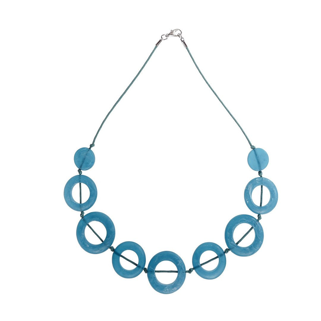 'The Planets' Short Resin Necklace - Polka Luka Resin Jewellery