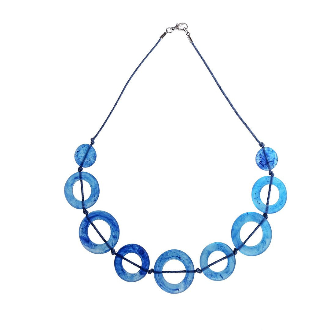 'The Planets' Short Resin Necklace - Polka Luka Resin Jewellery