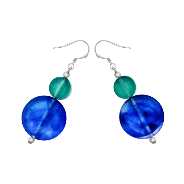The Traveller Earrings - Polka Luka Resin Jewellery