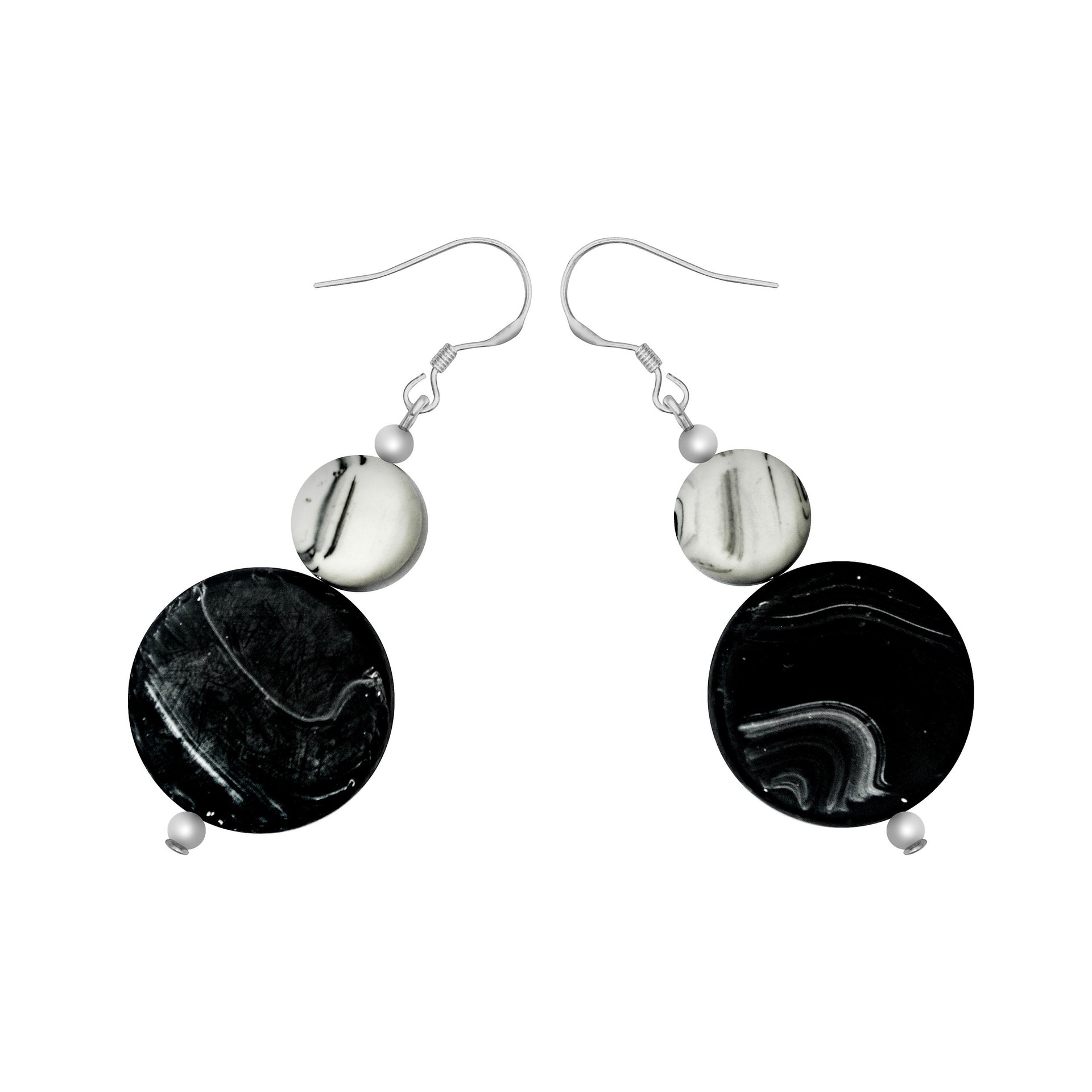 The Traveller Earrings - Polka Luka Resin Jewellery