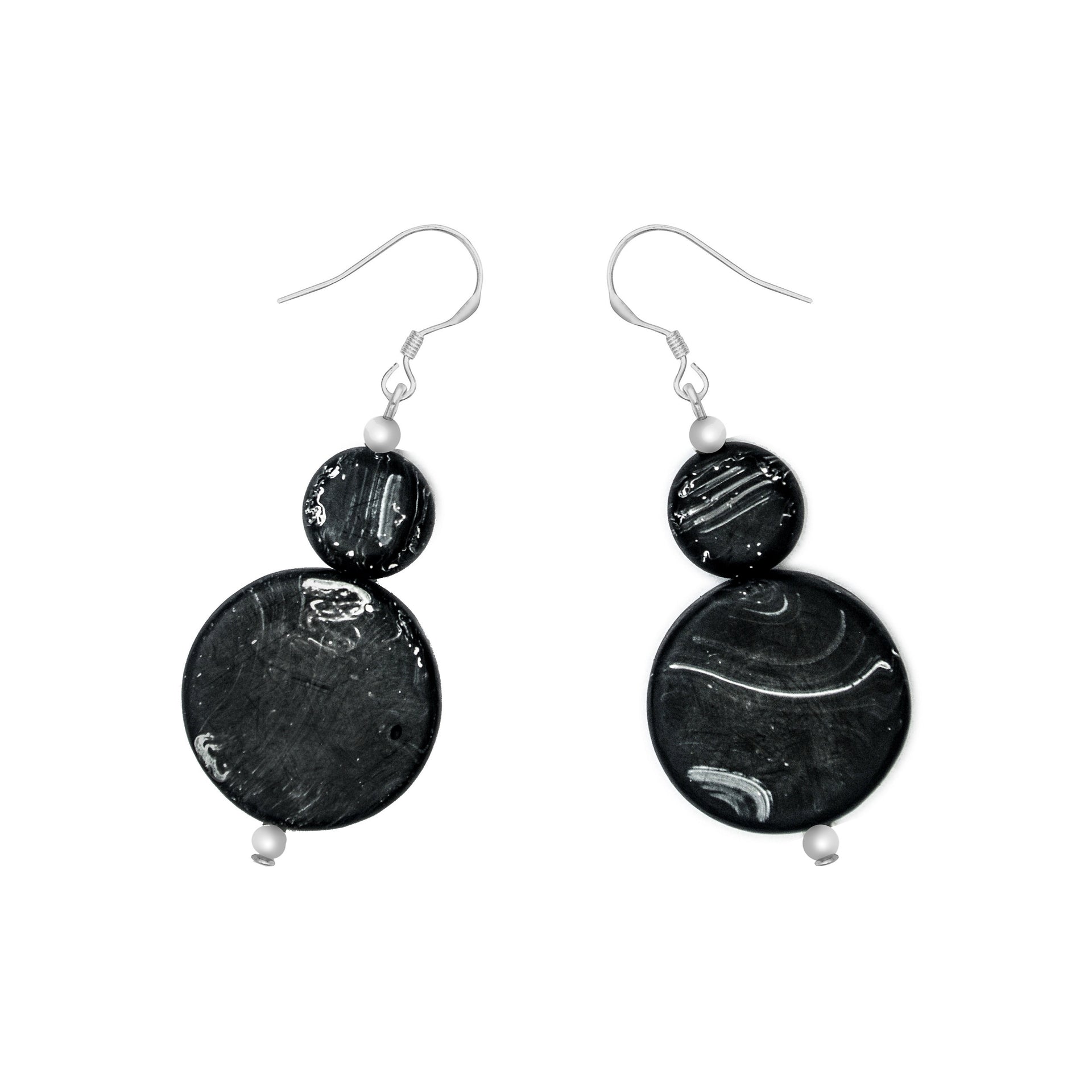 The Traveller Earrings - Polka Luka Resin Jewellery