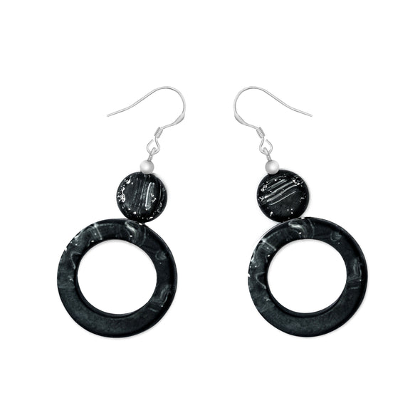 The Voyage Earrings - Polka Luka Resin Jewellery