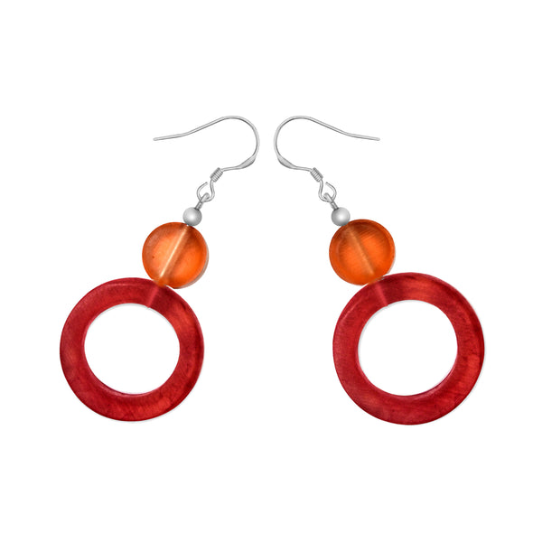 The Voyage Earrings - Polka Luka Resin Jewellery