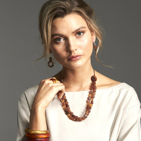 The Voyage Earrings - Polka Luka Resin Jewellery