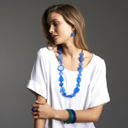 Wanderlust Long Resin Necklace - Polka Luka Resin Jewellery
