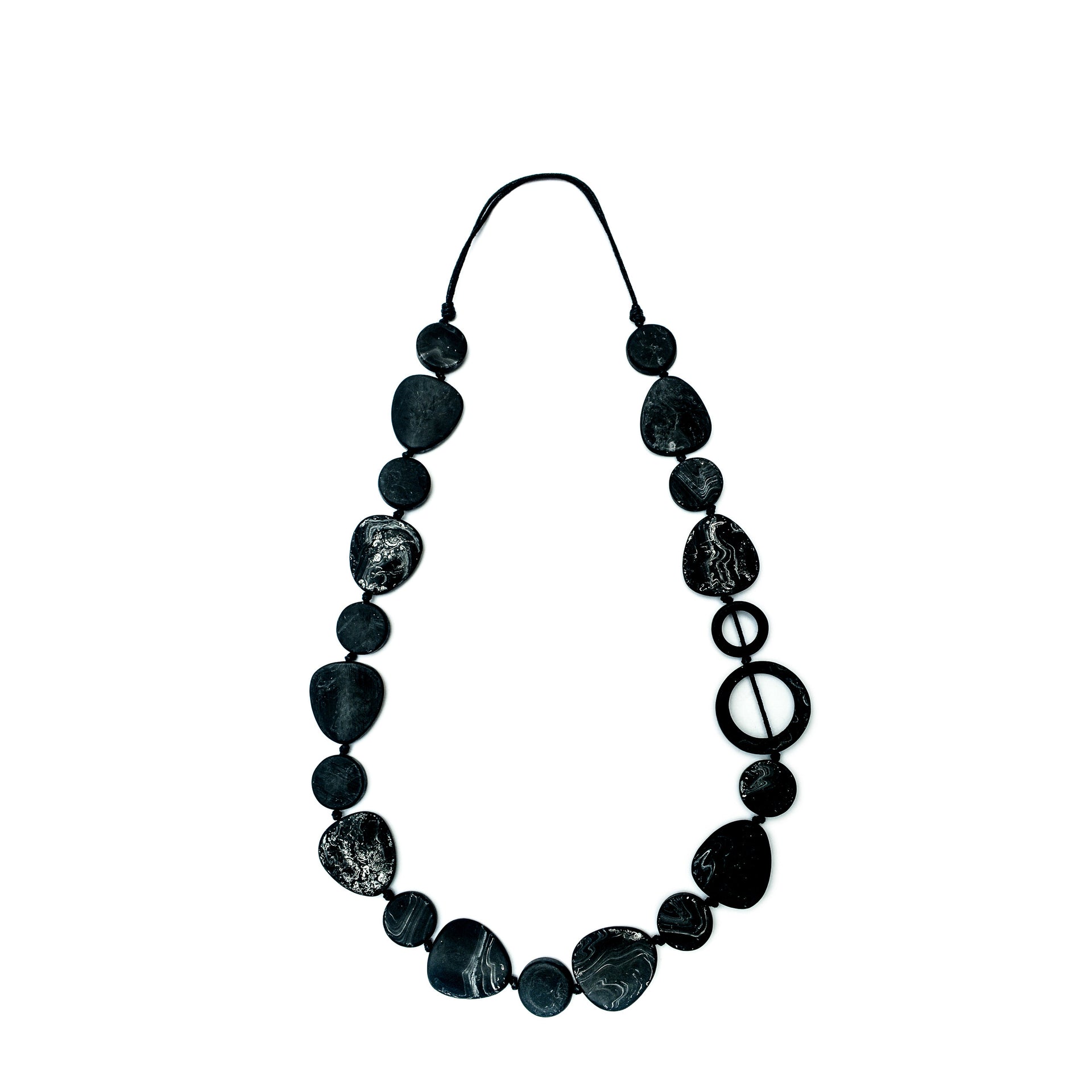 Wanderlust Long Resin Necklace - Polka Luka Resin Jewellery
