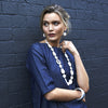 Wanderlust Long Resin Necklace - Polka Luka Resin Jewellery
