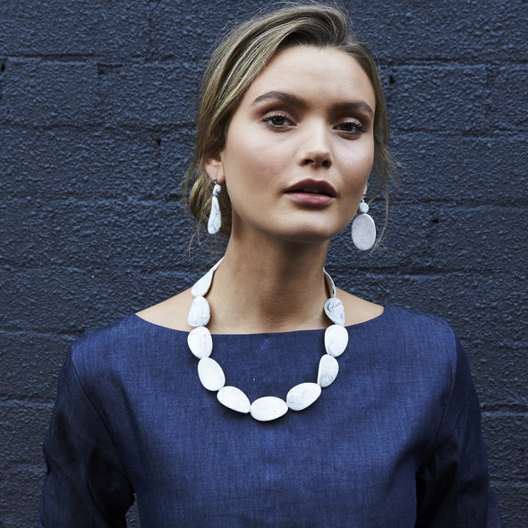 Wayfarer Earrings - Polka Luka Resin Jewellery