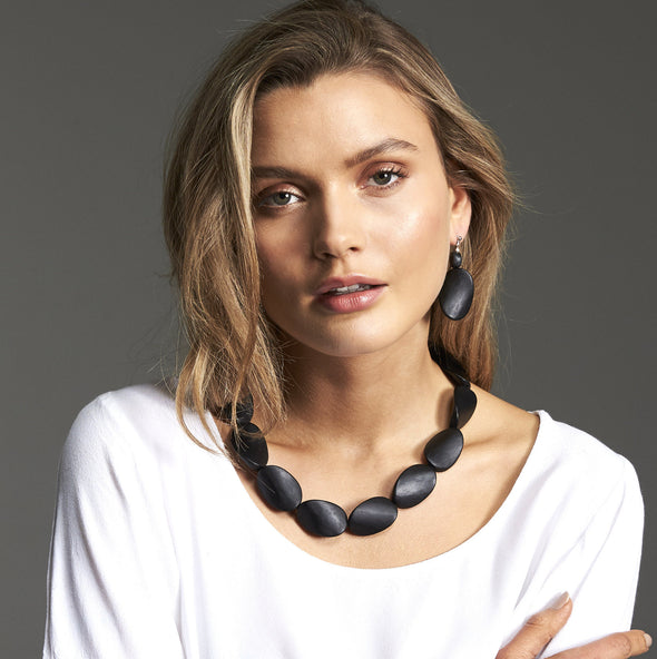 Wayfarer Earrings - Polka Luka Resin Jewellery