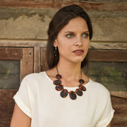 'Into the Waves' Necklace - Polka Luka Resin Jewellery
