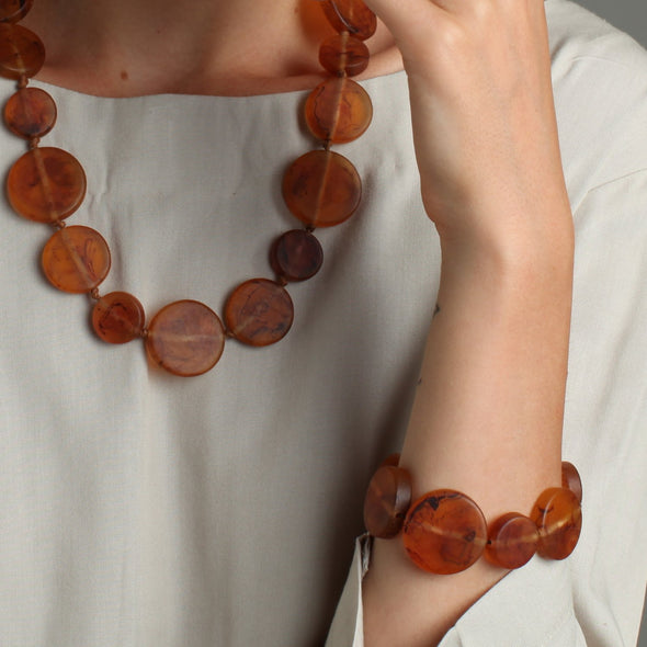 'Luna' Resin Bracelet - Polka Luka Resin Jewellery
