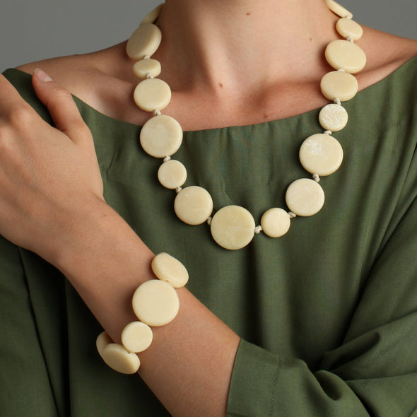 'Luna' Resin Bracelet - Polka Luka Resin Jewellery
