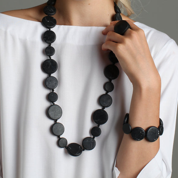 'Luna' Resin Bracelet - Polka Luka Resin Jewellery