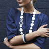Pilgrim Double Bangle Set - Polka Luka Resin Jewellery