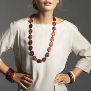 Kyoto Long Resin Necklace - Polka Luka Resin Jewellery