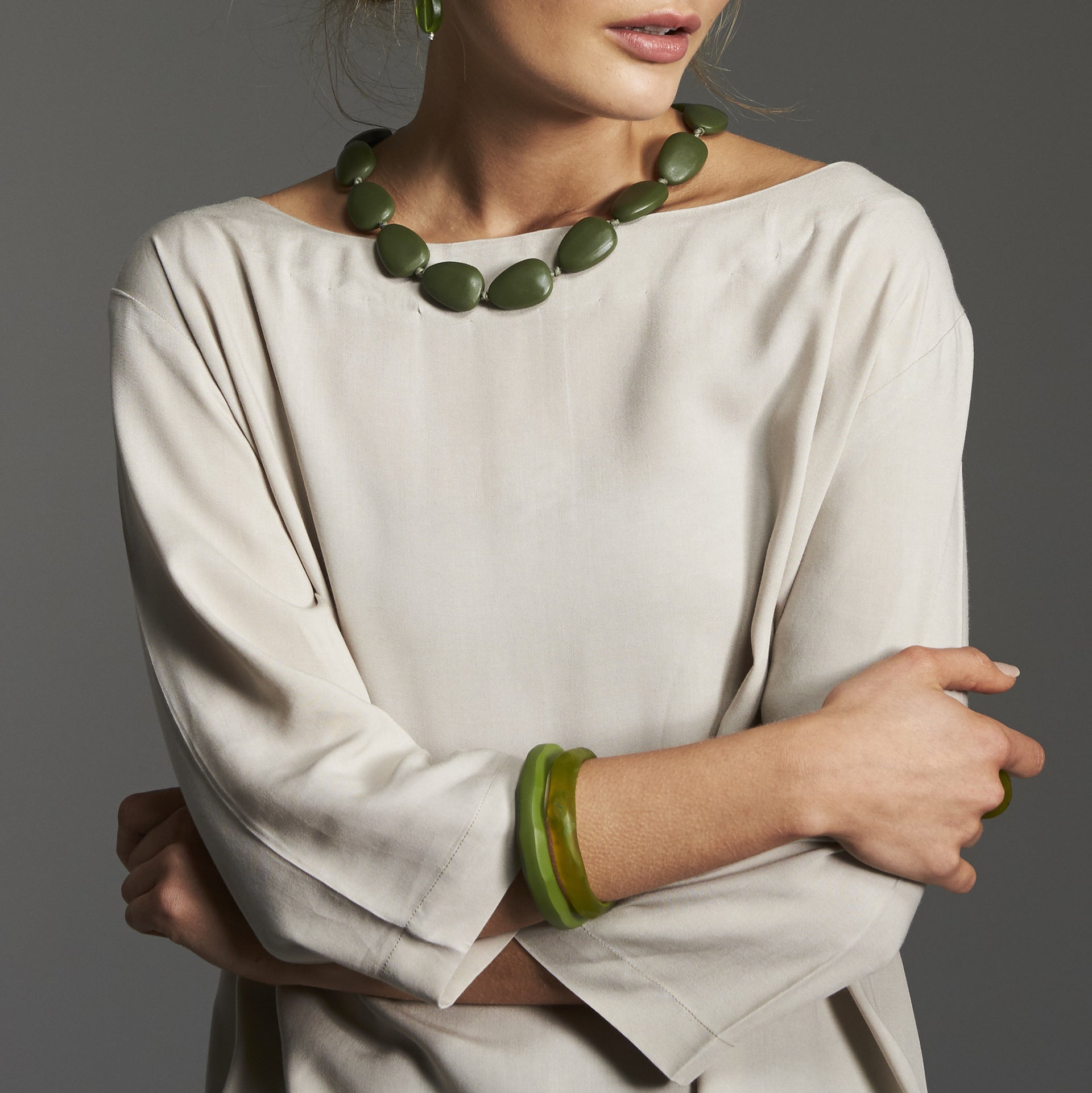 Valencia Necklace - Polka Luka Resin Jewellery