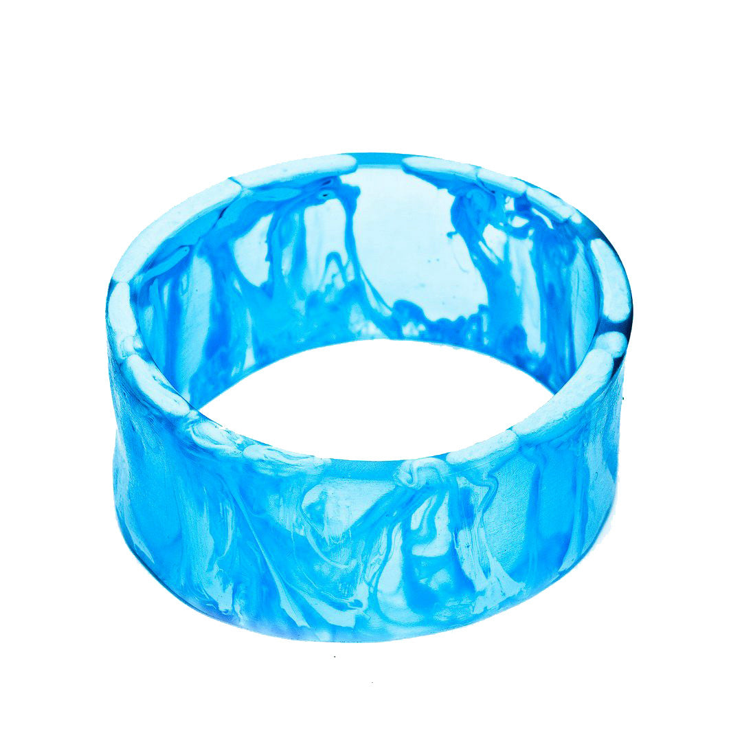 'Soho' Resin Bangle - Polka Luka Resin Jewellery