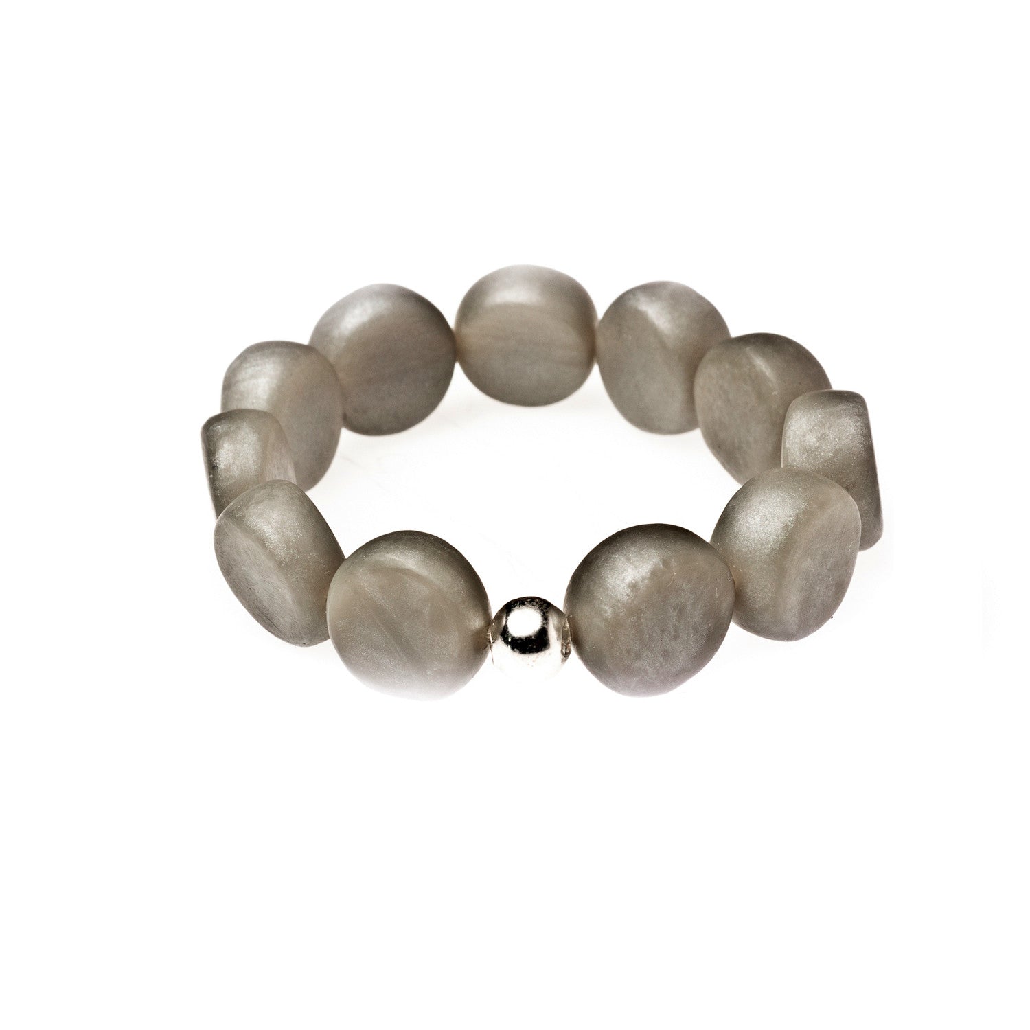 Manhattan Resin Stretch Bracelet - Polka Luka Resin Jewellery