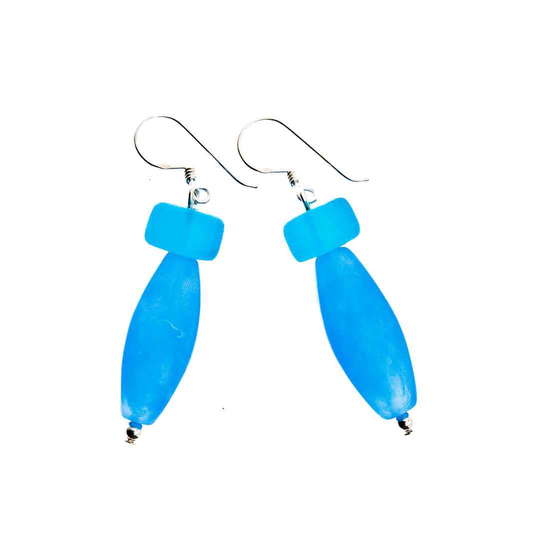 'Prabang' Resin Earrings - Polka Luka Resin Jewellery