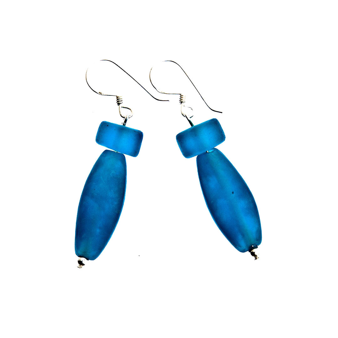 'Prabang' Resin Earrings - Polka Luka Resin Jewellery