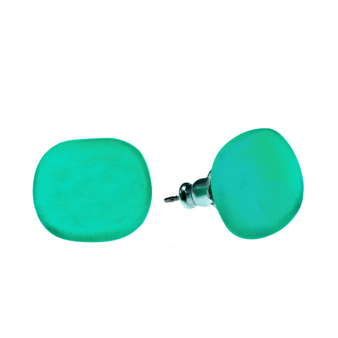 'Nolita' Resin Stud Earrings - Polka Luka Resin Jewellery