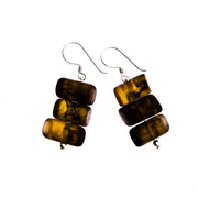 'Bamboo Forest' Resin Earrings - Polka Luka Resin Jewellery