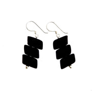'Bamboo Forest' Resin Earrings - Polka Luka Resin Jewellery