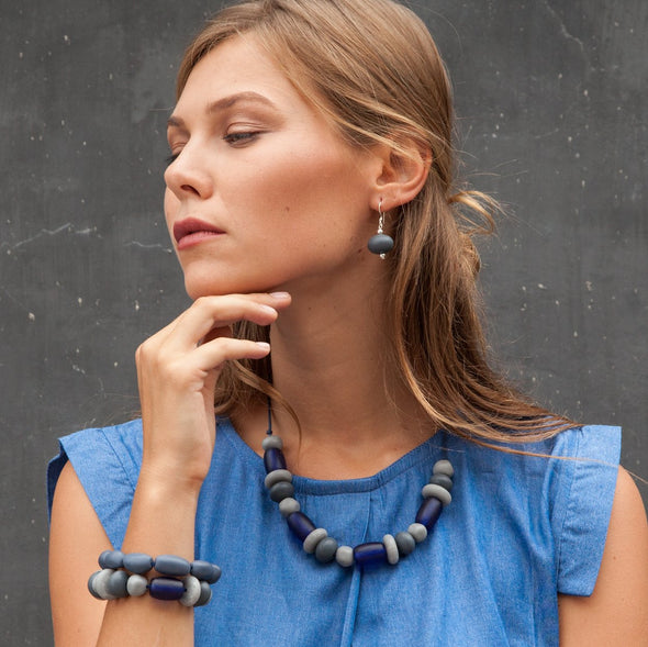 Koko' Resin Earring - Polka Luka Resin Jewellery