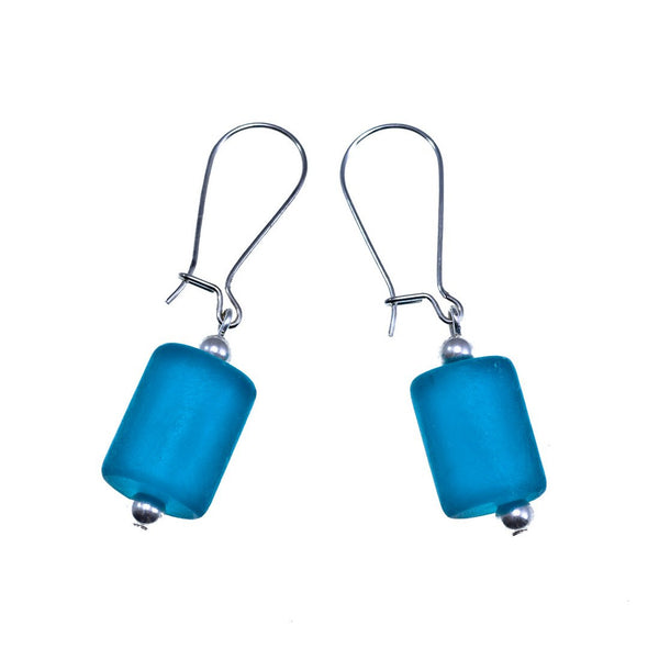 'MoMA' Resin Drop Earrings - Polka Luka Resin Jewellery