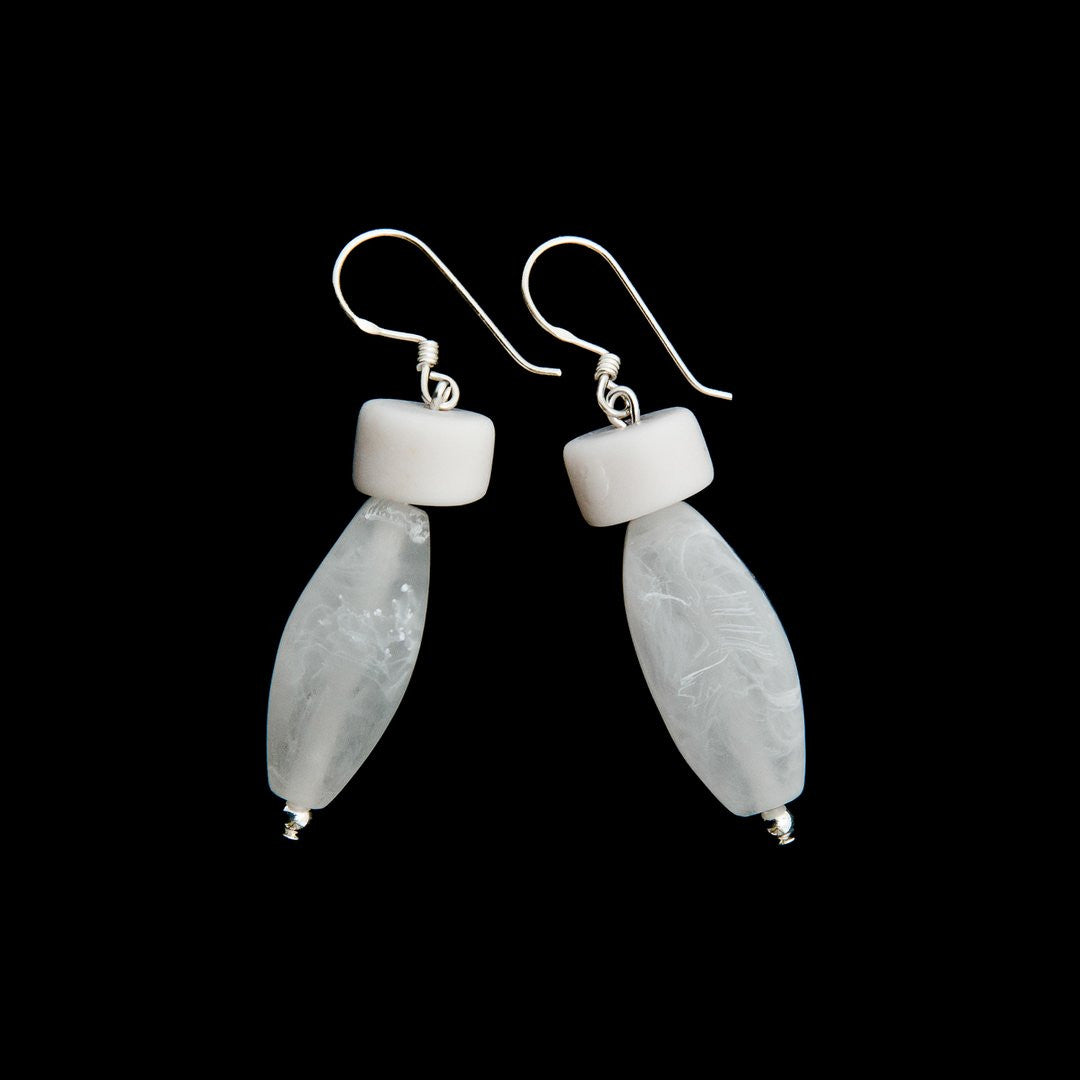 'Prabang' Resin Earrings - Polka Luka Resin Jewellery