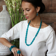'Hanoi' Resin Earrings - Polka Luka Resin Jewellery