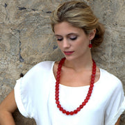 'Manhattan' Long Resin Necklace - Polka Luka Resin Jewellery