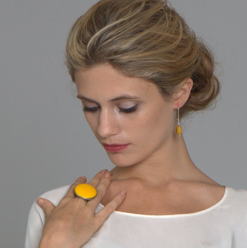 'Ville' Resin Earrings - Polka Luka Resin Jewellery