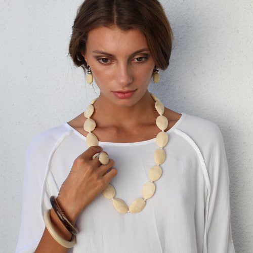 Rhodes Resin Necklace - Polka Luka Resin Jewellery