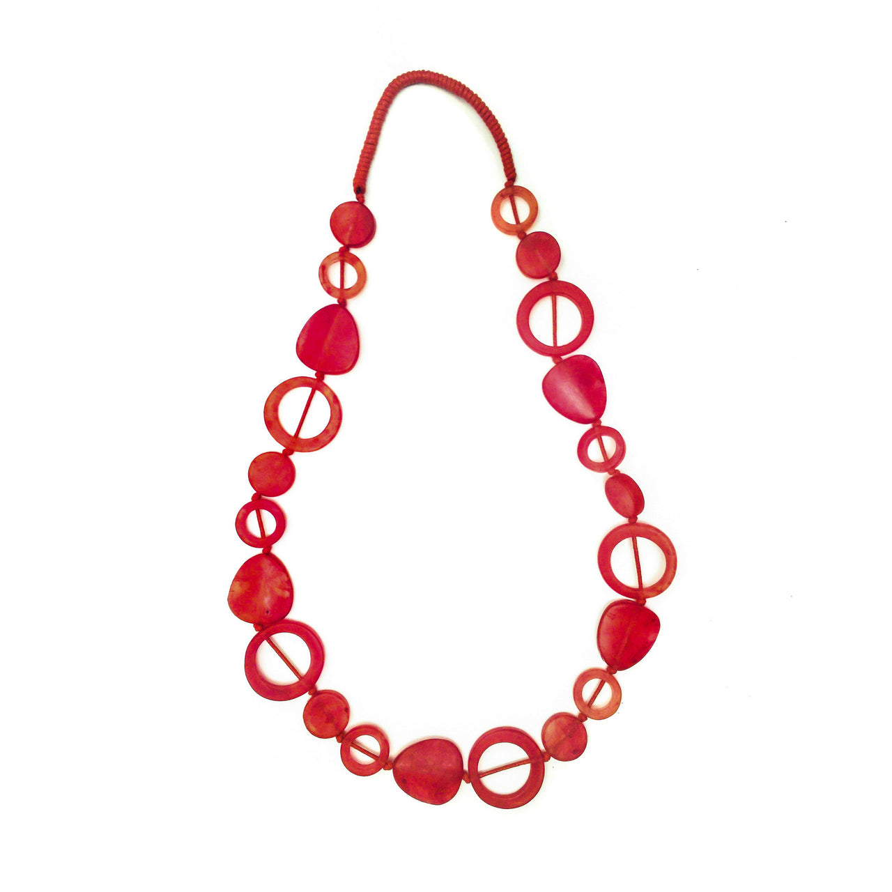 Tangier Long Resin Necklace - Polka Luka Resin Jewellery