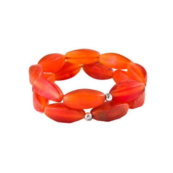 'Prabang' Double Strand Resin Bracelet - Polka Luka Resin Jewellery