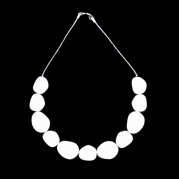 Wabi' Short Resin Necklace - Polka Luka Resin Jewellery