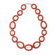 Sakura' Short Resin Necklace - Polka Luka Resin Jewellery