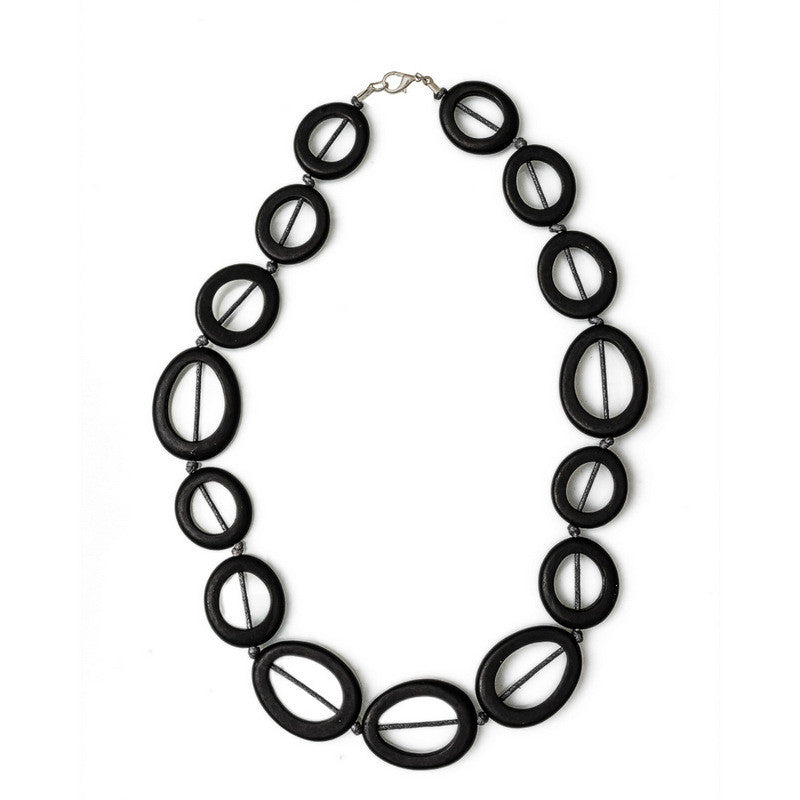Sakura' Short Resin Necklace - Polka Luka Resin Jewellery