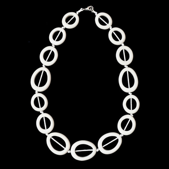 Sakura' Short Resin Necklace - Polka Luka Resin Jewellery