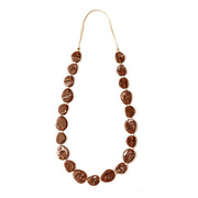 Wabi' Long Resin Necklace - Polka Luka Resin Jewellery