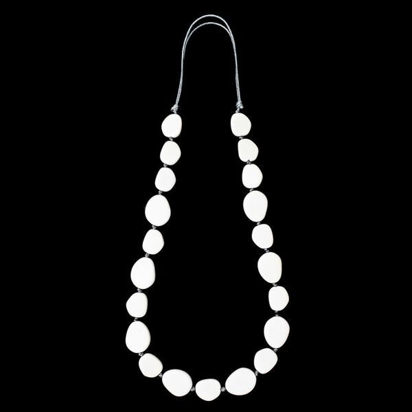 Wabi' Long Resin Necklace - Polka Luka Resin Jewellery