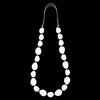 Wabi' Long Resin Necklace - Polka Luka Resin Jewellery