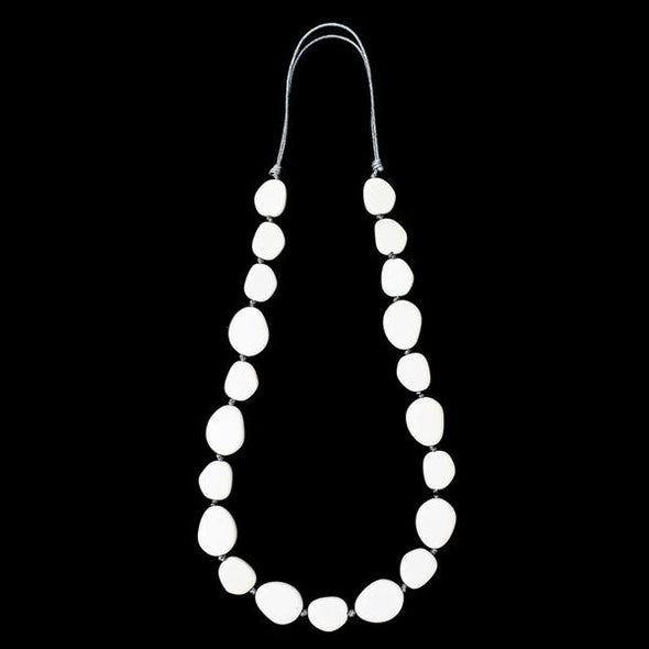 Wabi' Long Resin Necklace - Polka Luka Resin Jewellery