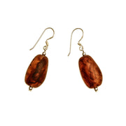 Sabi' Resin Earring-Grande - Polka Luka Resin Jewellery