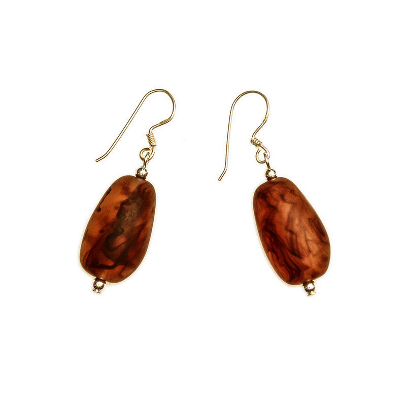 Sabi' Resin Earring-Grande - Polka Luka Resin Jewellery