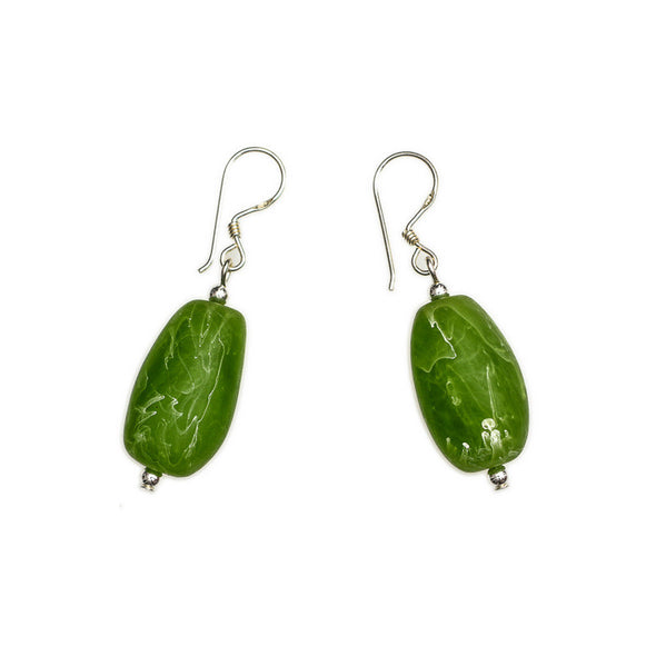 Sabi' Resin Earring-Grande - Polka Luka Resin Jewellery