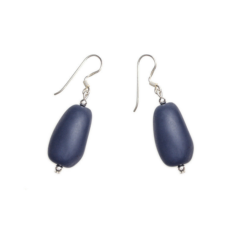 Sabi' Resin Earring-Grande - Polka Luka Resin Jewellery