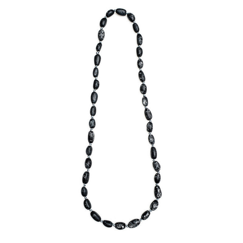 Sabi' Long Resin Necklace - Polka Luka Resin Jewellery