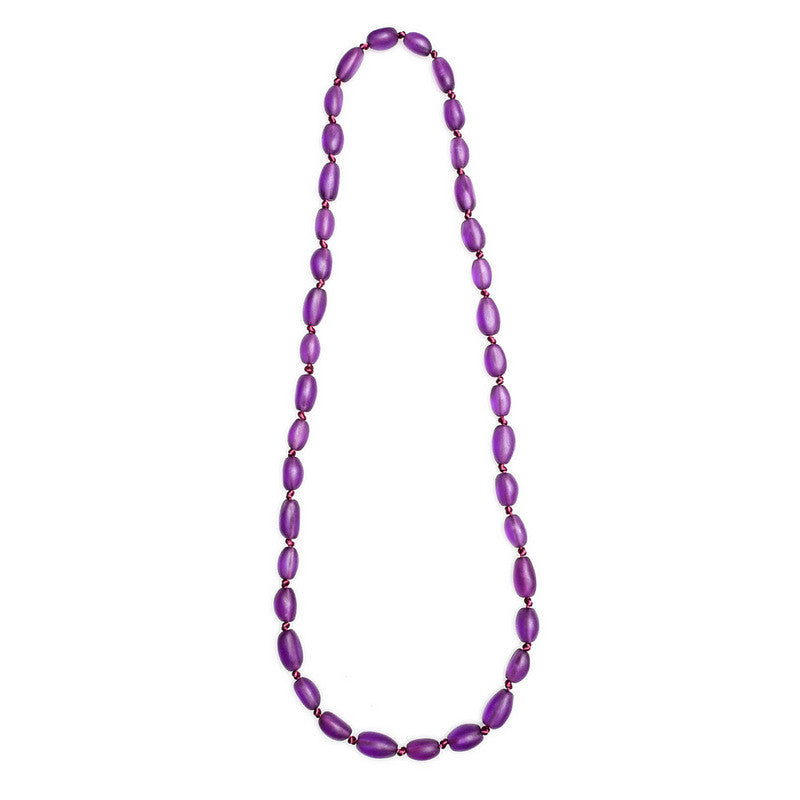 Sabi' Long Resin Necklace - Polka Luka Resin Jewellery